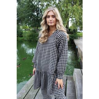 Dana Dress - Sort Sand-Ternet - Dame - L - Liberté