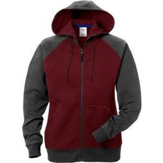 Fristads 124445 Acode hætte sweatjakke dame 1760 / Arbejdsjakke Sort/grå M