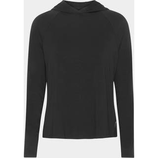 Boody Langærmet Hooded T-shirt Sort - 1 stk