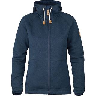 Fjällräven Övik Fleece Hoodie Women-navy-L