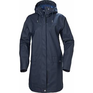 Helly Hansen Moss regnfrakke, dame, mørkeblå