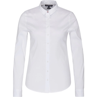 Tommy Hilfiger Heritage slim fit dame skjorte - Hvid - Str. XXL - Modish.dk