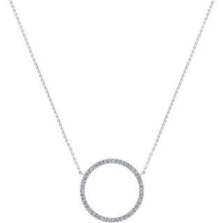 Henrik Ørsnes Design Vedhæng i 14 Karat Hvidguld med Diamanter 0,30 Carat W/SI