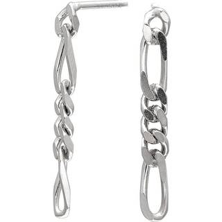 Nordahl Jewellery - FIGARO52 ørestikker i forgyldt sølv m. kæder