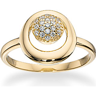Scrouples Forgyldt Sølv Ring 725182