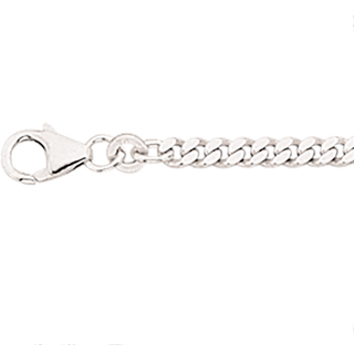 Panser Sterling Sølv Halskæde fra Scrouples 43102,60
