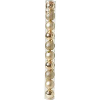 CONZEPT Julekugler champagne - 10 stk