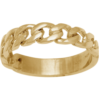 Nordahl Jewellery - PANZER52 ring i forgyldt sølv 4,6mm