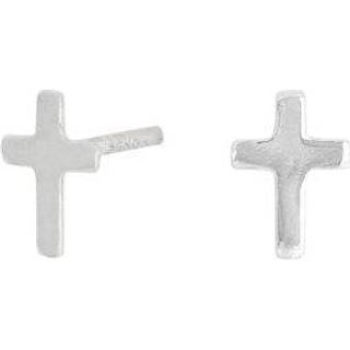 Nordahl Jewellery - CROSS52 creoler i forgyldt sølv m. kors