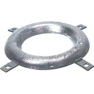 Zinkanode BAC, til ror/skrog/trimplan, 6.6 kg, Ø300/200mm
