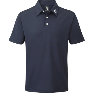 FootJoy Stretch Pique Solid Polo S NAVY