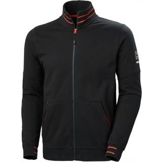 Helly hansen workwear kensington sweatshirt 3xl sort med lynlås