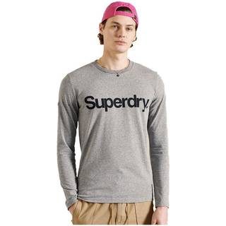 Superdry Langærmet militærinspireret top med grafik