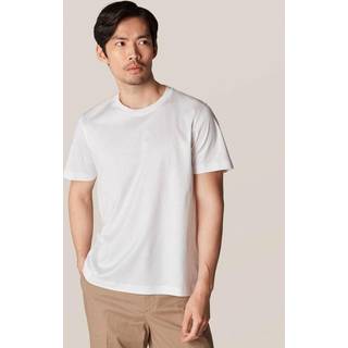 ETON Herren T-Shirt weiß Slim Fit