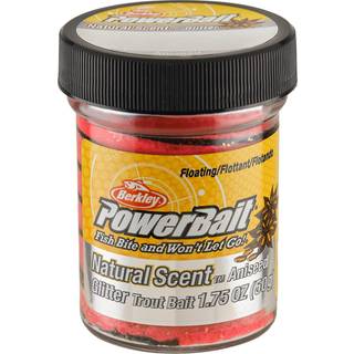 Berkley Anissed Glitter Powerbaiet Black/Flou Red Twist
