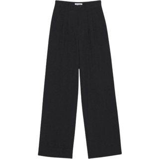 Carrie Pant - Black Linen Blend 36