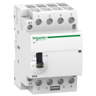 Schneider Kontaktor 40a 4no 24V AC on/off