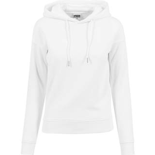 Urban Classics Dame Hoodie Hvid