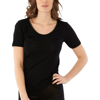 Damella Wool And Silk T-Shirt - Black - 46 * Kampagne *