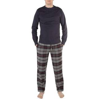 Jockey Pyjama 11 Mix Cotton - Blue/Grey - Large