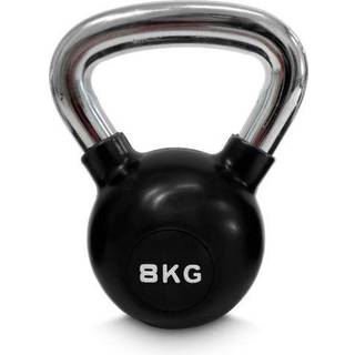 Kettlebell gummi/krom, 8 kg, JTC Power