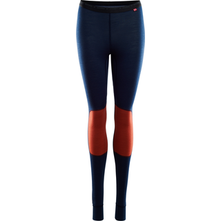 Aclima Lightwool Reinforced Longs Women, navy/red-M