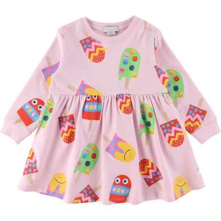 Stella McCartney Kids Printed cotton dress - pink - Y 12