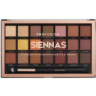 Profusion Eyeshadow 21 Shade Palettes Pro Artistry - Siennas - 1 stk.