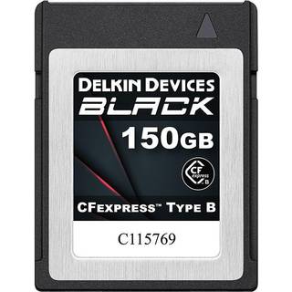 DELKIN CFEXPRESS 150GB TYPE B BLACK R1725/W1530