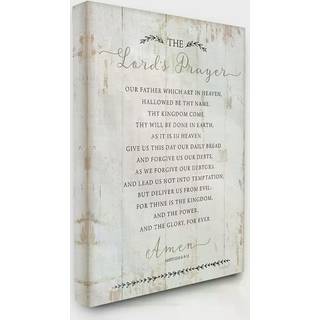 Stupell Industries Lords b?n vores far rustik n?d