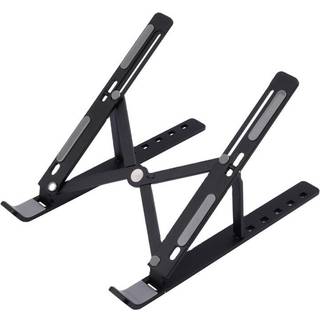 Laptopstativ foldbar og justerbar Sort