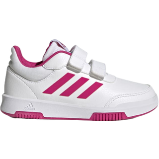 Tensaur Hook and Loop sko - Cloud White / Team Real Magenta / Core Black - 28