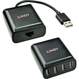 USB 2.0 Cat.5 Extender 60m, 4 Ports