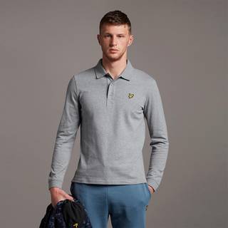 Lyle & Scott Lyle & Scott Navy Long Sleeve Polo Shirt