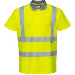 Portwest S477 Hi-Vis Polo-Shirt Med Korte Ærmer L Gul