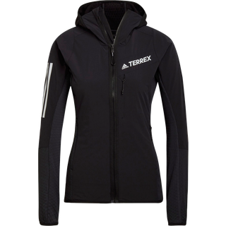 Adidas Women's Techrock Flooce Wind Hooded Jacket Shared, XS