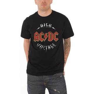 AC/DC Skjorte High Voltage Unisex Black XL