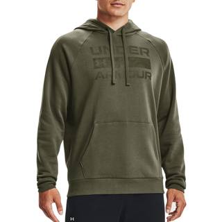 Sweatshirt med hætte Under Armour UA RIVAL FLC SIGNATURE 1366363-001 Størrelse XXL