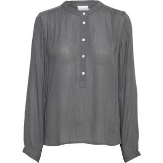 Kaffe Karla Bluse - Grå - Str 40 - Damer