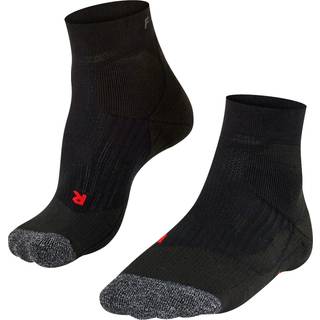 Falke TE2 Short Tennis Socks Women - Lightgrey, Black, Size 37-38 - lightgrey