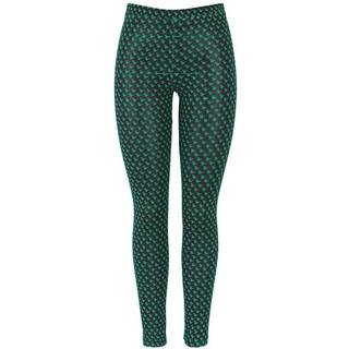 PIECES dame leggings PCSIMMO - Black Simply Green - M