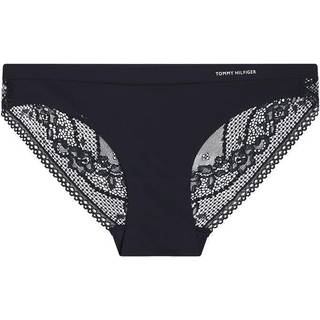Tommy Hilfiger Lace Trim Logo Briefs - Navy-2 - Small