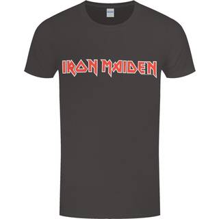 Iron Maiden Skjorte Logo Unisex Black 2XL