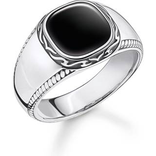 Thomas Sabo TR2387-027-11 Herrenring Silber/Schwarz