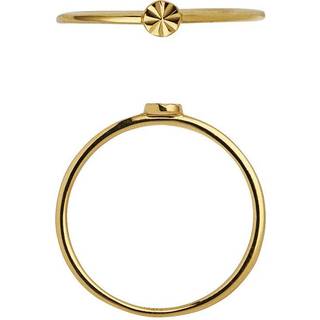 Tres Petit Etoile Ring, Guld, Str. 52