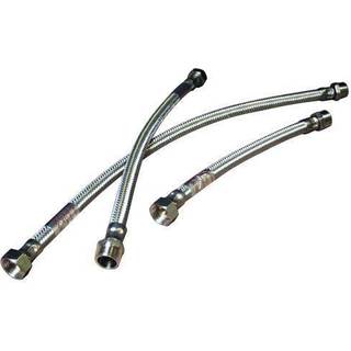 Monteringsslange rustfri lige 65 cm