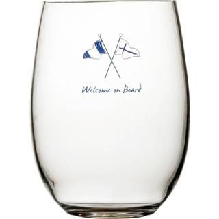 MB Welcome on board Øl glas 591 ml.