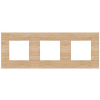 Niko Ramme 3-modul, pure, bamboo