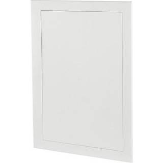 Inspektionslem IPP plast paint-ready 200x300 mm, hvid