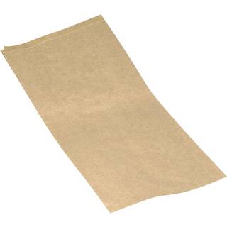 Brødpose 37,5x8x16 cm Brun 1000 stk Papir Sidefals 50 g/m2 Fødevaregodkendt